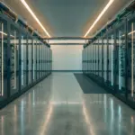 Komplexe IT-Infrastruktur mit Servern, Cloud-Diensten und Netzwerk – kontinuierliche Überwachung verhindert Ausfälle und Sicherheitsrisiken