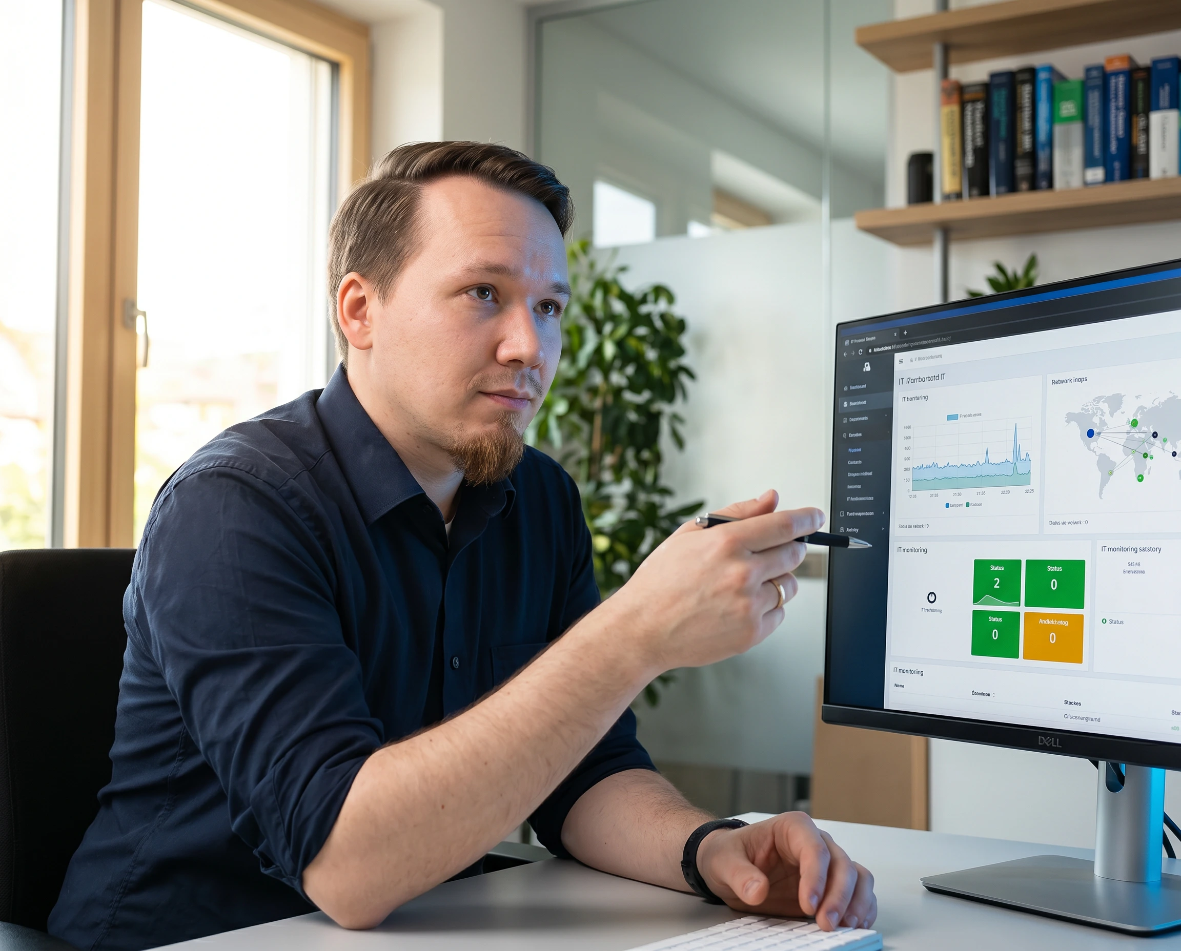 IT-Experte aus Österreich analysiert IT-Infrastruktur und implementiert maßgeschneiderte IT-Monitoring-Lösungen für Unternehmen in Wien und der DACH-Region